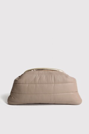 Nerzfarbene aufblasbare Pouf-Clutch für Damen - 3