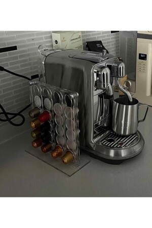 Nespresso Uyumlu Ayaklı Kahve Kapsül Tutucu Kapsül Düzenleyici AYAKLITUTUCU - 1