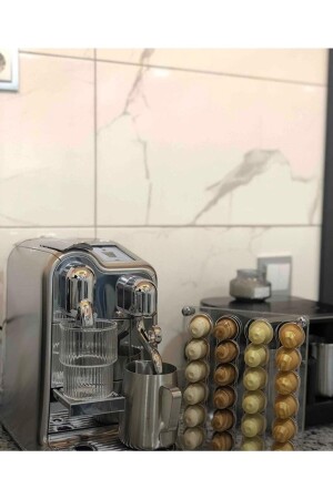 Nespresso Uyumlu Ayaklı Kahve Kapsül Tutucu Kapsül Düzenleyici AYAKLITUTUCU - 6