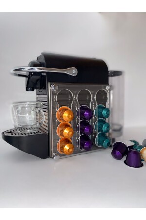 Nespresso Uyumlu Mıknatıslı Kahve Kapsül Tutucu Kutusu Düzenleyici NDDKT - 4