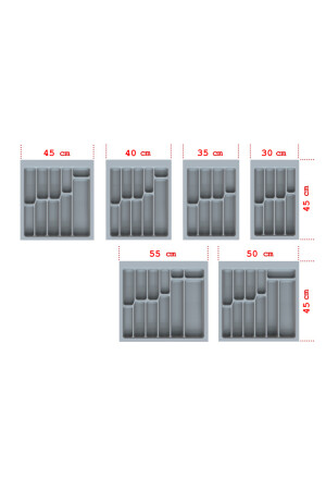 Netaks Schubladen-Besteckhalter 50 x 45, neues Modell, Produkt 1265533511491077 - 5