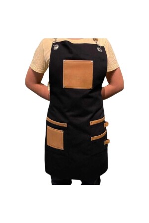 Neue Saison Trend Schürzen Leder Tasche Detaillierte Chef Kellner Cafe Schürzen Apron310502 - 1