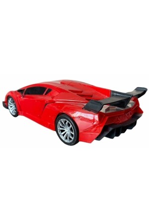 Neue Serie ferngesteuerter, voll funktionsfähiger Sportwagen für Jungen, Spielzeug, rot, komplettes Geschenkprodukt - 5