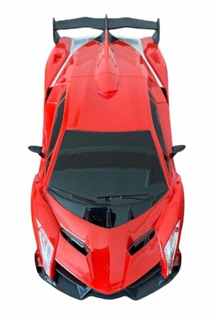 Neue Serie ferngesteuerter, voll funktionsfähiger Sportwagen für Jungen, Spielzeug, rot, komplettes Geschenkprodukt - 6