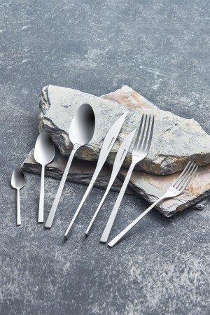 Neues Everest 84-teiliges 12-Personen-Elegance-Gabel-Löffel-Messer-Set 153. 03. 08. 1815 - 5