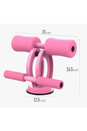 Neues Modell, verstellbare Vakuum-Crunch-Maschine, Sit-up-Bar, Pink UPFGHJ - 3