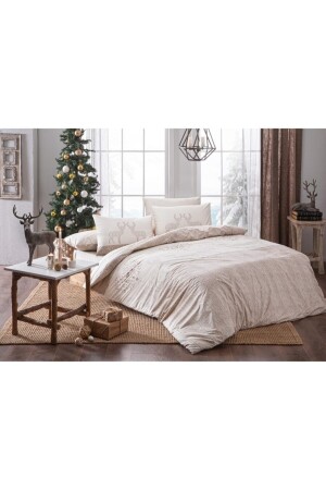 Neujahrs-Doppelbettbezug-Set Lovelight Beige TC53T60271478 - 3