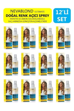 Nevablond Ultimate Natural Lightening Spray 150 ml (12er-SET) - 1