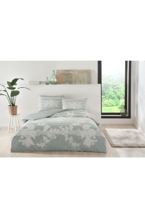 Nevresim Takımı Mabel Mint Çift Kişilik 3464-212 - Taç