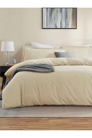 مجموعة غطاء من الملفات المعدنية (MNZ-Duvet Cover Set) Battalboy 57 Thread Cotton Colorful (180X200) - VESSİNOHOME