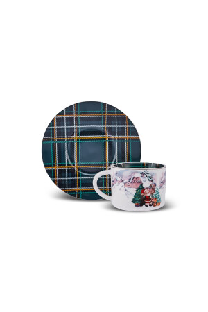 New Year Plaid 12-teilige Kaffeetasse für 6 Personen 110 ml 153. 09. 01. 2655 - 5