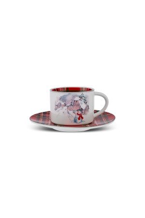 New Year Plaid 12-teilige Kaffeetasse für 6 Personen 110 ml 153. 09. 01. 2655 - 8