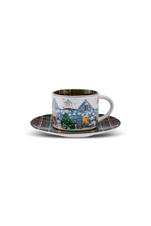 New Year Plaid 12-teilige Kaffeetasse für 6 Personen 110 ml 153. 09. 01. 2655 - 9