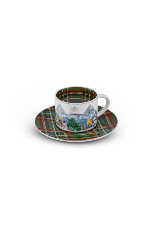 New Year Plaid 12-teilige Kaffeetasse für 6 Personen 110 ml 153. 09. 01. 2655 - 10