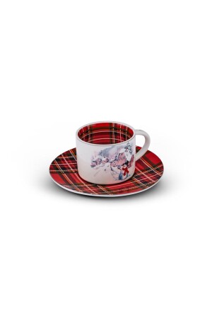 New Year Plaid 230 ml Teetasse für 2 Personen - 6