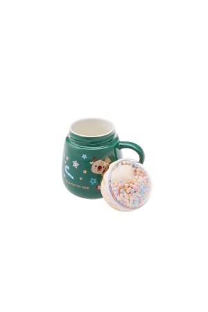 New Year Yılbaşı Bubble Yeşil Kupa Mug 430 ml 153.03.06.8471 - 5