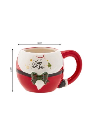 New Year Yılbaşı Fiyonk Mug Kupa 450 ml - 5