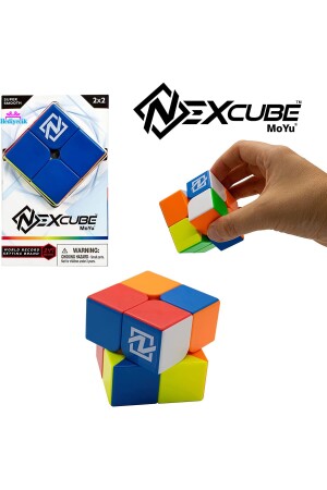 Nexcube Moyu 2x2 Intelligenzwürfel Mind Cube Zauberwürfel UF77198B - 6