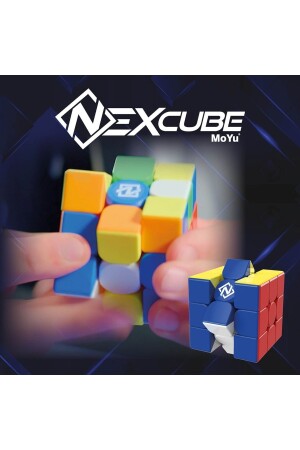 Nexcube Moyu 3x3 Rubik's Intelligence Cube Mind Cube - Neon Cube - Neon Mind Cube - Neon Intelligence Cube Doğan Toy World - 0199 - 5