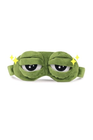 Niedliche Frosch-Schlafmaske, 3D-Schlaf- und Reise-Lichtdichte Augenklappe - Sheker Home
