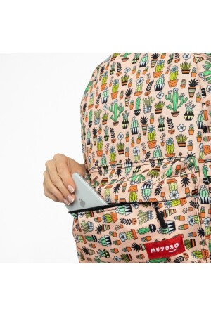 Niedlicher Rucksack/Schultasche mit Kaktus-Aufdruck, Kaktus49063 - 5