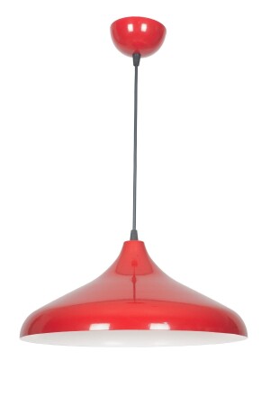 Nil Modern Metal Finished Red Single Pendelleuchte Cafe – Küchenleuchter NILSIVAMA01 - 1