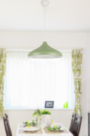 Nil Spezielle Design Moderne Dekorative Café Küche Wohnzimmer Grün Innen Weiß Anhänger Lampe Einzigen Kronleuchter BÜYÜKSIVAMATEKLİ1 - 1