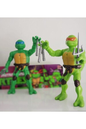 Ninja Kaplumbağalar Işıklı Figür 4'lü Set Ninja Turtles - 4