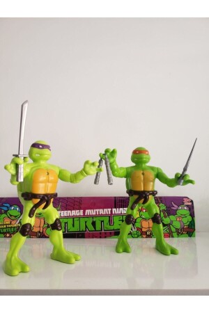 Ninja Kaplumbağalar Işıklı Figür 4'lü Set Ninja Turtles - 5