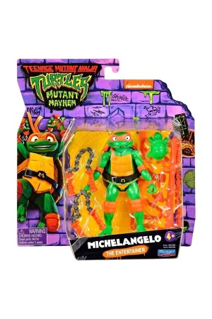 Ninja Turtles Actionfiguren 11 cm Michelangelo The Entertainer RKT-TU805000-04 - 6