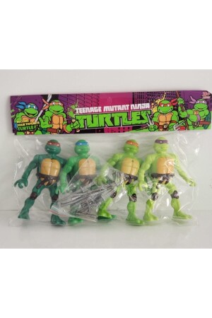 Ninja Turtles Leuchtfiguren-Set mit 4 Ninja Turtles - 1