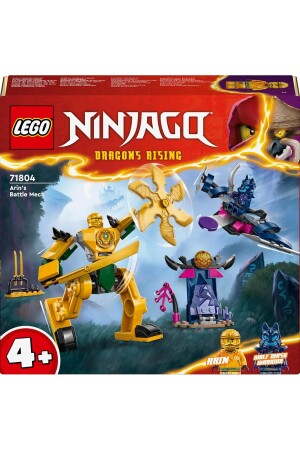 ® NINJAGO® Arins Kampfroboter 71804 – Bauset für Kinder ab 4 Jahren (104 Teile) - 5