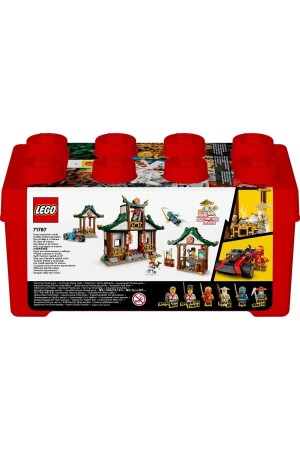 ® NINJAGO® Creative Ninja Brick Box 71787 – Bauset für Kinder ab 5 Jahren (530 Teile) copy027. 71787 - 4
