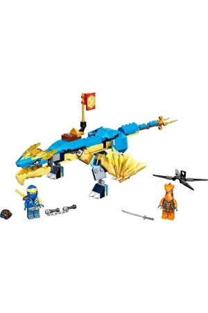 ® NINJAGO® Jay’in Gök Gürültüsü Ejderhası EVO 71760 - 6 Yaş ve Üzeri için Yapım Seti (140 Parça) RS-L-71760 - 3