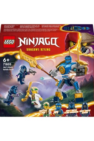 ® NINJAGO® Jay's Mech Battle Pack 71805 – Bauset für Kinder ab 6 Jahren (78 Teile) - 4