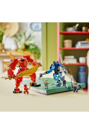 ® NINJAGO® Kai's Feuerelementarroboter 71808 – Bauset für Kinder ab 7 Jahren (322 Teile) - 11