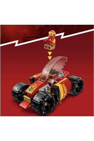 ® NINJAGO® Kai's Ninja-Rennwagen EVO 71780 – Bauset für Kinder ab 6 Jahren (94 Teile) Lego 71780 - 5