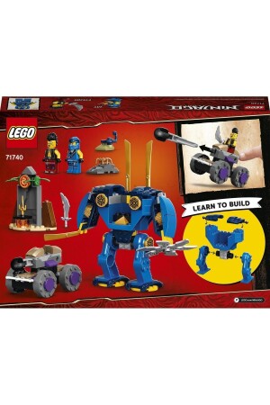 NINJAGO® Legacy Jay’in Elektro Makinesi 71740 - Ninja Yapım Oyuncağı (106 Parça) - 5