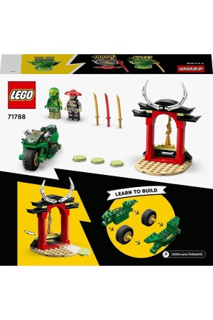 ® NINJAGO® Lloyd's Ninja Straßenmotorrad 71788 – Bauset für Kinder ab 4 Jahren (64 Teile) Lego 71788 - 4