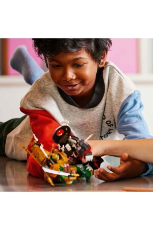 ® NINJAGO® Lloyd's Robot Battle EVO 71781 – Bauset für Kinder ab 6 Jahren (223 Teile) - 4