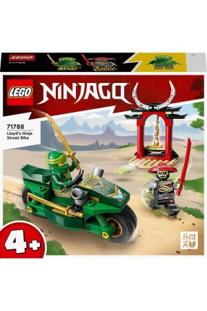 ® NINJAGO® Lloyd’un Ninja Sokak Motosikleti 71788 - 4 Yaş ve Üzeri için Yapım Seti (64 Parça) Lego 71788 - 3