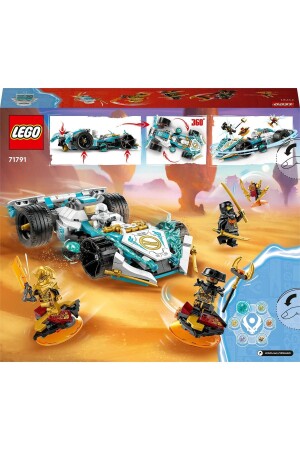 Ninjago Zane'in Ejderha Gücü Spinjitzu Yarış Arabası 71791 - 5