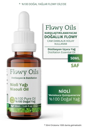 Nioli Oil Pure Zertifiziertes 100 % natürliches ätherisches Kräuteröl Niaouli ätherisches Öl 50 ml - 1