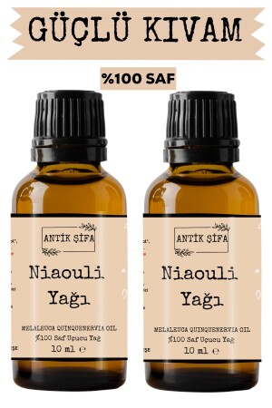 Nioli-Öl (2X10 ml) – 100 % reines, unverdünntes ätherisches Niaouli-Öl niaouli2aadt10 ml - 1