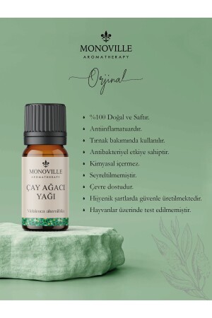 Nioli Yağı 10 ml- Çay Ağacı Yağı 10 ml 2'li Set %100 Saf Ve Doğal ( Niaouli And Tea Tree Oil ) 2x10 - 4