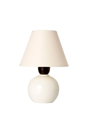 Nisa Luce 12' Ball Lampenschirm Klein Keramik - Weiß / Creme - 5