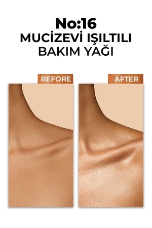 No:16 Mucizevi Işıltılı Saç Ve Vücut Bakım Yağı 100 Ml - Parıltılı Nemlendirici Bakım - 3