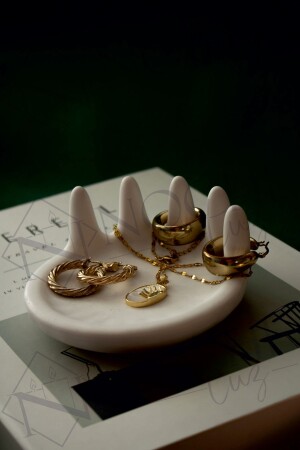 لوحة مجوهرات ذات شكل يدوي - Nocheluz