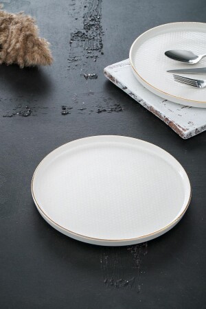 MNZ-Nordic Istanbul Round Serving Plate - 26 سم SR-22-0255/18 - ACAR