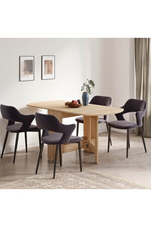 Nordic Katlanır Masa - Açık Meşe - Just Home